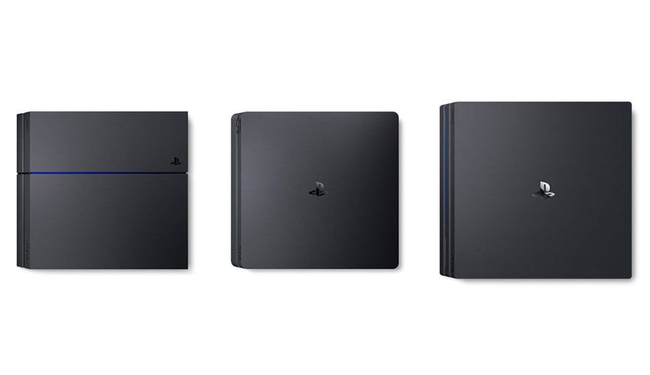سری های مختلف ps4